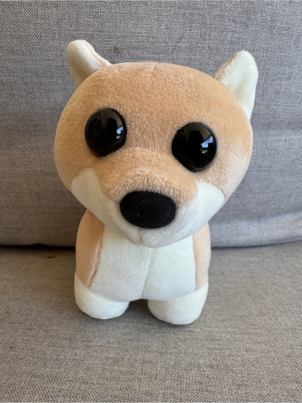 Adopt Me Plush Toy - Cream and Tan Corgi